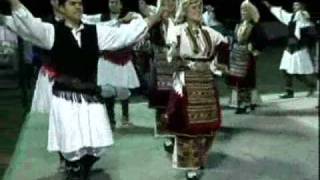 POUSTSENO  Macedonian folk dance from Aegean region [upl. by Studdard]