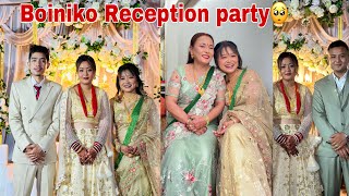 NANDA NANI KO RECEPTION PARTY MA WHOLE FAMILY HAMI😍😍 [upl. by Llerdnam]