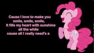 Pinkie Pie Smile Lyrics [upl. by Boucher281]