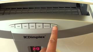 Dimplex 44KW Portable Air Conditioner Running Demonstration [upl. by Zeb]