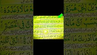 SuradAl Humazah subscribe and like share subscribemychannel facts surat humazah [upl. by Ramor]