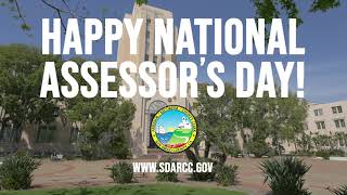 Happy National Assessors Day 2023 from San Diego County Assessors Office Were here to serve you [upl. by Landon388]