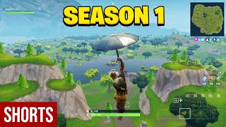 Play SEASON 1 Fortnite in 2021 [upl. by Nashoma]