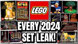 EVERY LEGO 2024 SET LEAK Star Wars Disney Marvel amp MORE [upl. by Ledba]