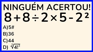 MATEMÁTICA BÁSICA QUAL O VALOR DA EXPRESSÃO❓️ [upl. by Eniawtna]