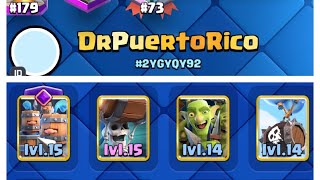 Evolution Royal recruitment wall breakers skeleton barrel deck clash royale [upl. by Clement]