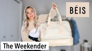 The BÉIS WEEKENDER BAG Unboxing amp Review then Pack With Me  Morgan Green [upl. by Rolyab318]