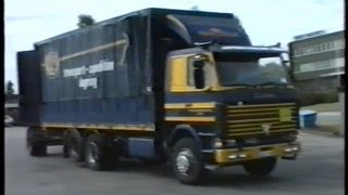 ASG trucks in June 1992 in Jönköping Värnamo and Kalmar [upl. by Accisej]