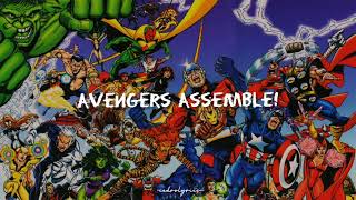 Avengers Earth Mightiest Heroes  Theme  Lyrics 🎵 [upl. by Yvi]