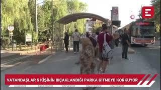 Eskişehirde vatandaşlar 5 kişinin bıçaklandığı parka gitmeye korkuyor [upl. by Pages570]