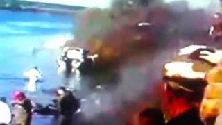 RUSSIA PLANE CRASH HORROR LIVE FOOTAGE WEDS 7 SEPT 2011 [upl. by Canfield]