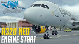 A320neo Engine Start Tutorial ║ FS2020 [upl. by Vergos618]