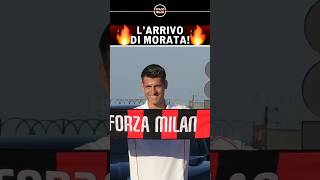 MILAN ecco MORATA 🤩 [upl. by Neville]