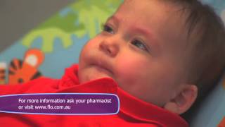 How To Clear Babys Blocked or Snotty Nose with Flo Baby Nasal Spray [upl. by Devine142]