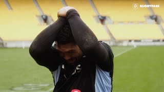 Ardie Savea ducks for cover as All Blacks prepare for Los Pumas  The Rugby Championship [upl. by Netsrek194]