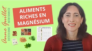 Aliments riches en magnésium [upl. by Placido]