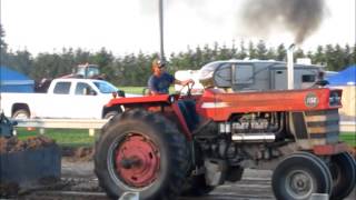 Massey Ferguson 1150 out of the field tractor pull [upl. by Adair]