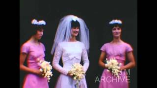 Wedding  St Georges Church  1960s [upl. by Anahsahs]