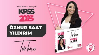 2025 KPSS TÜRKÇE Ders Tanıtım Videosu  Öznur Saat Yıldırım [upl. by Xuerd61]