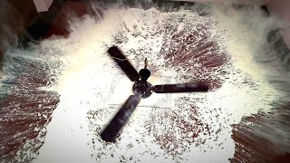 Ceiling Fan vs 100Kg Baby Powder  4k60fps [upl. by Seavey801]