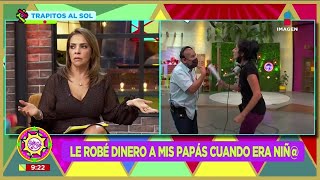 ¡Bárbara Torres explota con el staff y deja el foro entre gritos  Sale el Sol [upl. by Betti]