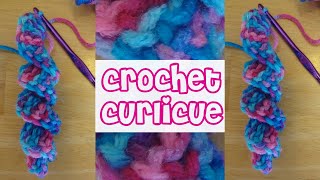 How to Crochet a Curlicue [upl. by Eerrehc360]