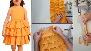 Important techniques and steps that you have to follow to sew all dresses with lining [upl. by Nolham571]