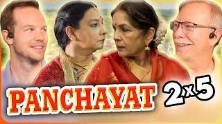 Panchayat 2x5 Reaction Video  Jitendra Kumar  Raghubir Yadav  Chandan Roy  Nina Gupta [upl. by Bolme108]