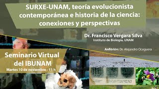 SURXEUNAM teoría evolucionista contemporánea e historia de la ciencia conexiones y perspectivas [upl. by Coulombe]