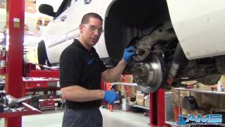 GMC Yukon Denali Rear Disc Brake Pad Replacement [upl. by Valenba]