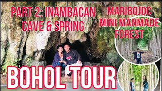 Part 2 Inambacan Cave amp Spring Antequera Bohol Philippines 🇵🇭 Maribojoc Mini Man Made Forest 🌳 [upl. by Krueger]