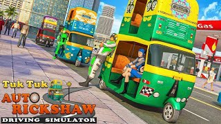 tuktuk auto rickshaw driving simulator game in Hindi [upl. by Asenab]