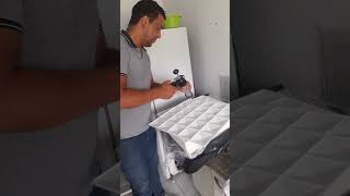 Como instalar placa PVC polietileno [upl. by Oinotla472]