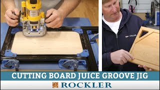 How to Add a Juice Groove to your Cutting Boards [upl. by Nylek293]