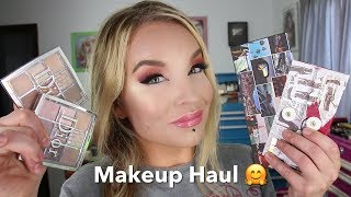 Haul  Tarte ABH Becca Urban Decay Dior Pat McGrath Maybelline Covergirl [upl. by Sidoeht]