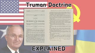 The forgotten declaration that influenced Americas contributions  Truman Doctrine Explained [upl. by Levon]