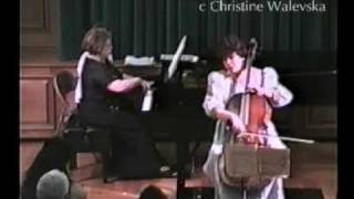 Chopin  Largo from Cello Sonata Op65 performing by Christine Walevska [upl. by Rora]