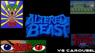 ALTERED BEAST  ARCADE  VIDEO GAME CAROUSEL [upl. by Gilbert]