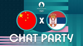 China v Serbia  Womens Olympic Basketball Tournament Paris 2024  Chat Party ⚡🏀 [upl. by Rolyat]