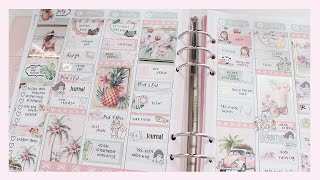 Aura Estelle A5 Wide Memory Plan With Me  Ana Jolene [upl. by Aneehc447]