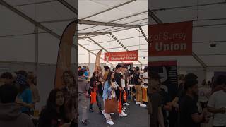 Freshers Fair 🇬🇧 Sept 2024 ✨ University of Surrey 🫶 shorts freshers shortsfeed yt [upl. by Canute]