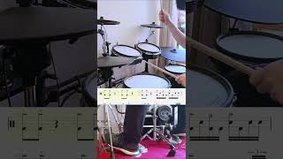 ZITTI E BUONI  Måneskin drums music shorts [upl. by Vocaay]