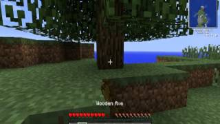 Minecraft Mod Review Treecapitator 152 [upl. by Housen221]