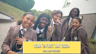 Beal High School  Year 7s First Day 2024 [upl. by Poore]