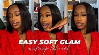 Soft Glam Makeup Tutorial  My Everyday Makeup Look  Easy for Beginners [upl. by Lebasiram]