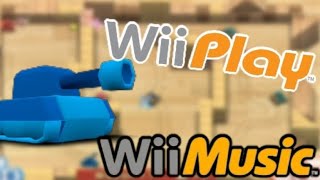 Tanks Wii Play  Wii Music [upl. by Hsaka]