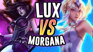 MORGANA VS LUX MID WHO WINS  League of Legends [upl. by Letnoj]