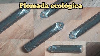 COMO HACER TUS PROPIAS PLOMADAS ECOLÓGICAS MUY SIMPLES [upl. by Nosae]