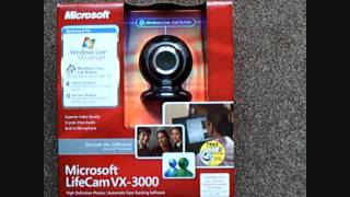 Microsoft Lifecam VX3000 [upl. by Dnana]