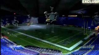 Hubert H Humphrey Metrodome Roof Collapse in 2010 [upl. by Htiduy]